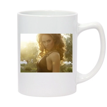 Jessica Alba 14oz White Statesman Mug