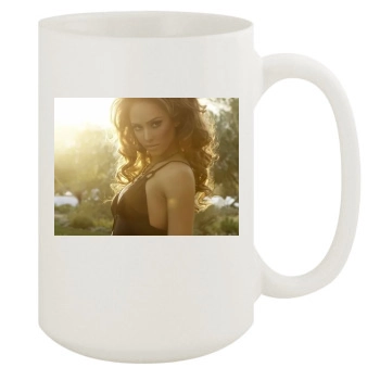 Jessica Alba 15oz White Mug