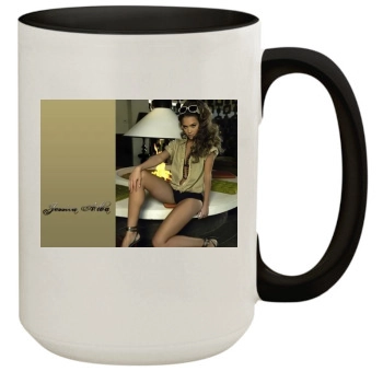 Jessica Alba 15oz Colored Inner & Handle Mug