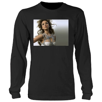 Jessica Alba Men's Heavy Long Sleeve TShirt