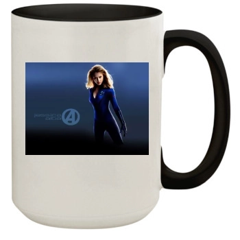 Jessica Alba 15oz Colored Inner & Handle Mug