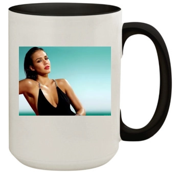 Jessica Alba 15oz Colored Inner & Handle Mug