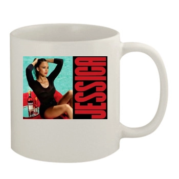 Jessica Alba 11oz White Mug