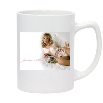 Jessica Alba 14oz White Statesman Mug