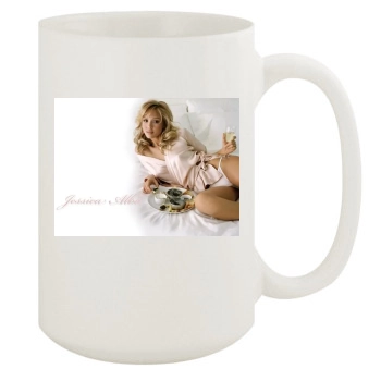 Jessica Alba 15oz White Mug