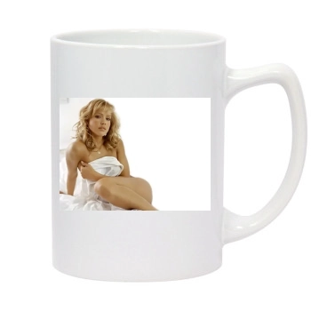 Jessica Alba 14oz White Statesman Mug