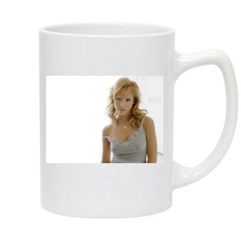 Jessica Alba 14oz White Statesman Mug