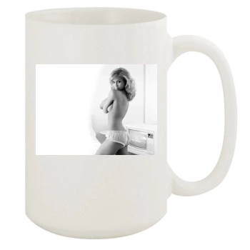 Jessica Alba 15oz White Mug