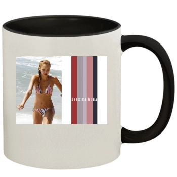 Jessica Alba 11oz Colored Inner & Handle Mug