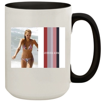 Jessica Alba 15oz Colored Inner & Handle Mug