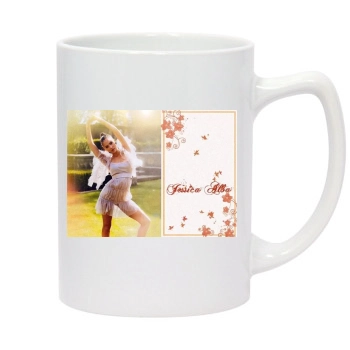 Jessica Alba 14oz White Statesman Mug