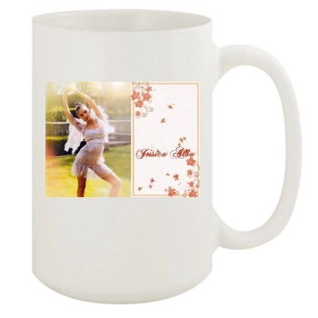 Jessica Alba 15oz White Mug