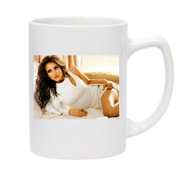 Jessica Alba 14oz White Statesman Mug