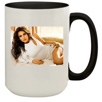 Jessica Alba 15oz Colored Inner & Handle Mug