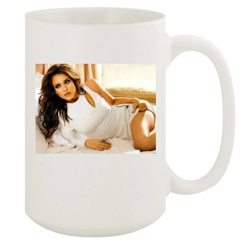 Jessica Alba 15oz White Mug