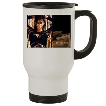 Jessica Alba Stainless Steel Travel Mug