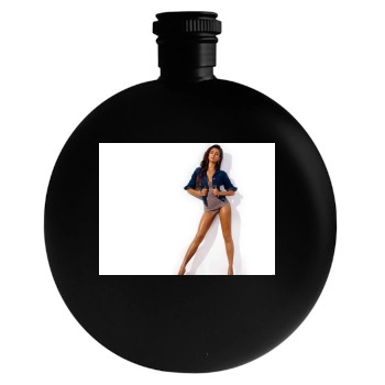 Jessica Alba Round Flask