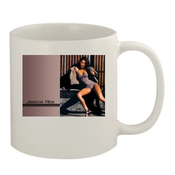 Jessica Alba 11oz White Mug