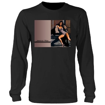 Jessica Alba Men's Heavy Long Sleeve TShirt