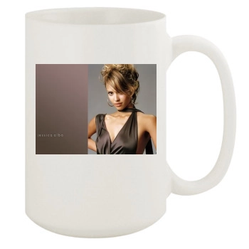 Jessica Alba 15oz White Mug