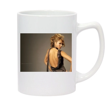 Jessica Alba 14oz White Statesman Mug