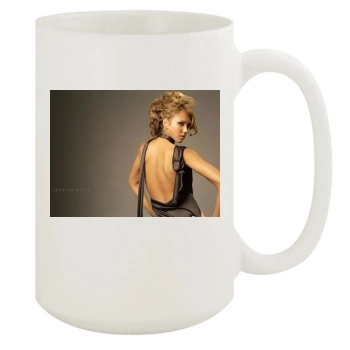 Jessica Alba 15oz White Mug