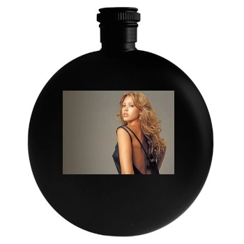 Jessica Alba Round Flask