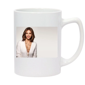 Jessica Alba 14oz White Statesman Mug