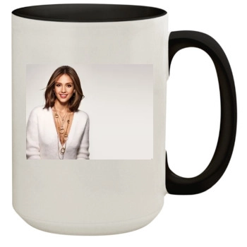 Jessica Alba 15oz Colored Inner & Handle Mug