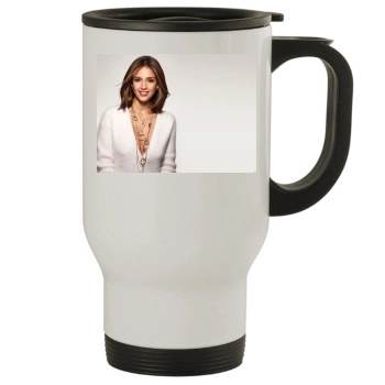 Jessica Alba Stainless Steel Travel Mug