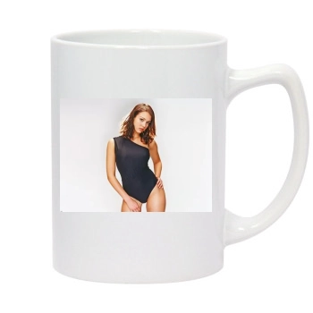 Jessica Alba 14oz White Statesman Mug