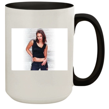 Jessica Alba 15oz Colored Inner & Handle Mug