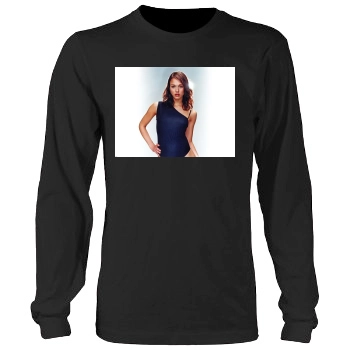 Jessica Alba Men's Heavy Long Sleeve TShirt