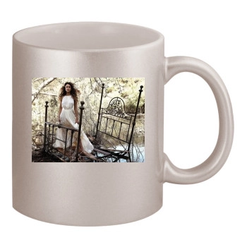 Jessica Alba 11oz Metallic Silver Mug