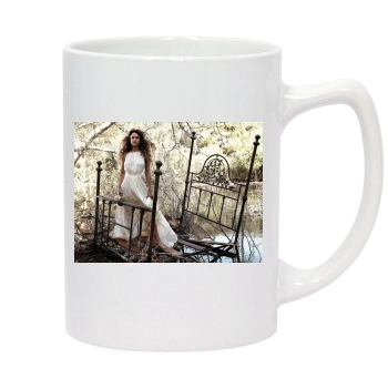 Jessica Alba 14oz White Statesman Mug