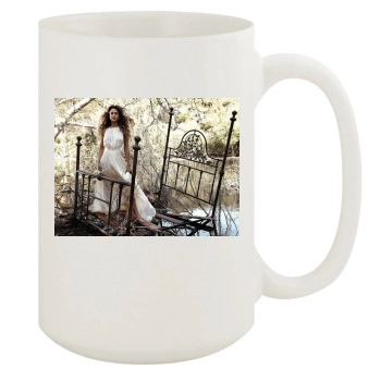 Jessica Alba 15oz White Mug