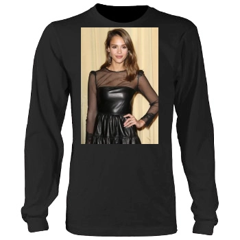 Jessica Alba Men's Heavy Long Sleeve TShirt