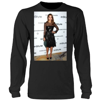 Jessica Alba Men's Heavy Long Sleeve TShirt