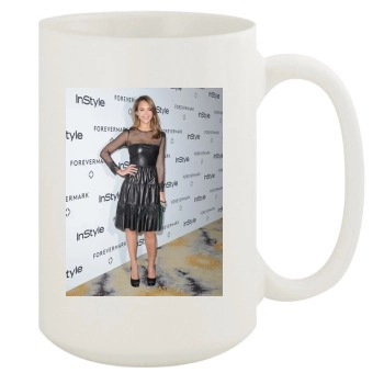 Jessica Alba 15oz White Mug