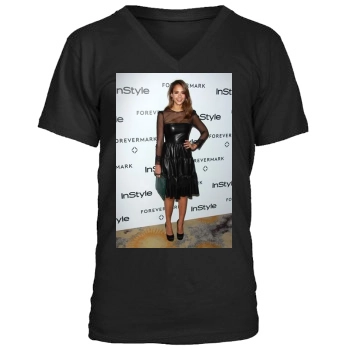 Jessica Alba Men's V-Neck T-Shirt