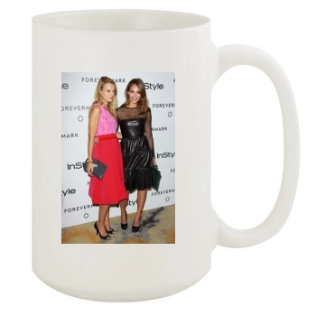 Jessica Alba 15oz White Mug