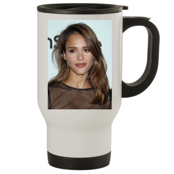 Jessica Alba Stainless Steel Travel Mug