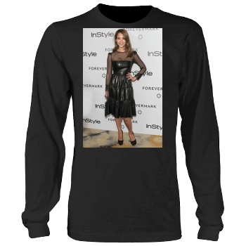 Jessica Alba Men's Heavy Long Sleeve TShirt