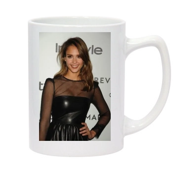 Jessica Alba 14oz White Statesman Mug