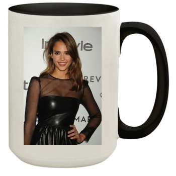 Jessica Alba 15oz Colored Inner & Handle Mug