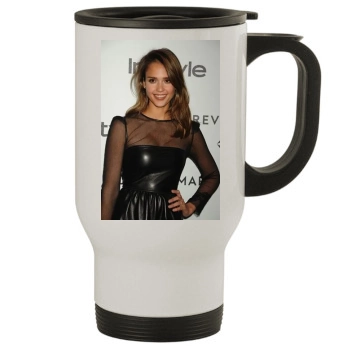 Jessica Alba Stainless Steel Travel Mug