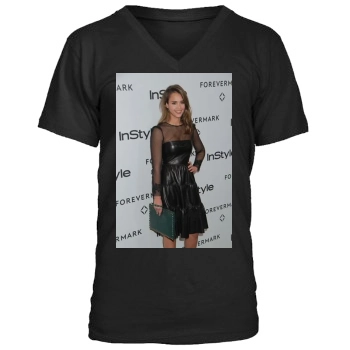 Jessica Alba Men's V-Neck T-Shirt