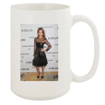 Jessica Alba 15oz White Mug