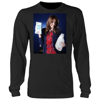 Jessica Alba Men's Heavy Long Sleeve TShirt