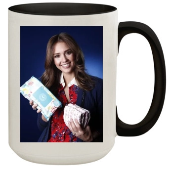 Jessica Alba 15oz Colored Inner & Handle Mug